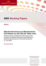 IMIS Working Paper 2/2018